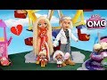 LOL OMG Doll Family First Boyfriend Breakup at The Barbie Fair