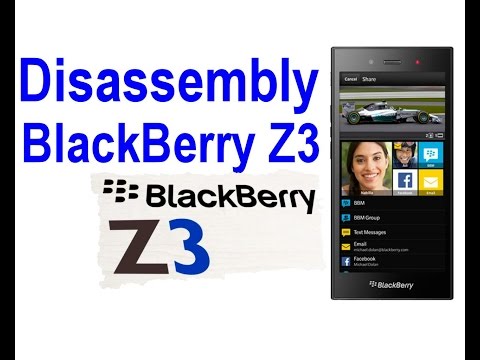 Disassembly BlackBerry Z3