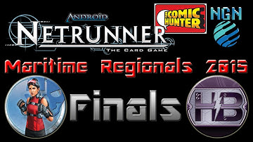 Netrunner - Atlantic Regionals 2015 | Grand Final - Leela vs Engineering the Future