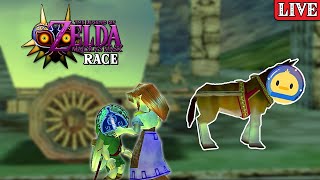 We're Tied with @dannydinosaur While Racing Zelda Majora's Mask! Zora Time!