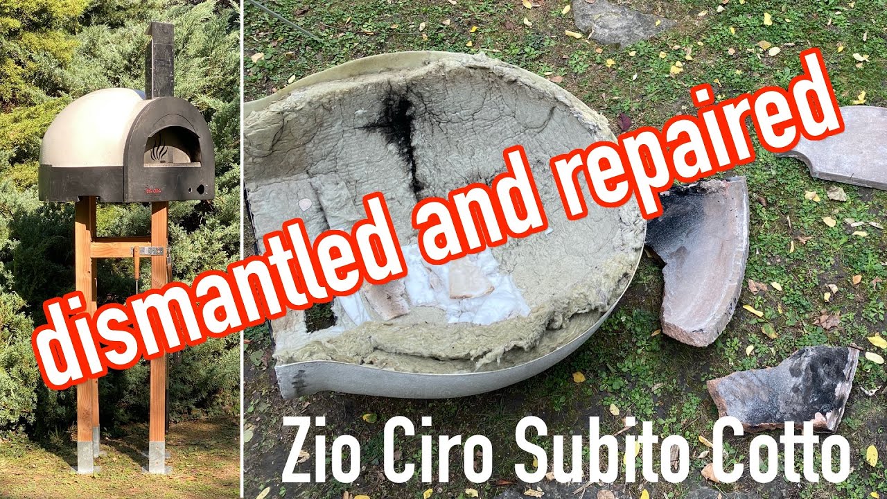 Dismantling \u0026 repairing a Zio Ciro Subito Cotto Pizza oven - YouTube