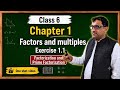Prime Factorization | Base and Exponent | Exercise 1.1 | Question No.7 | Balochistan Board solution