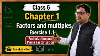 Prime Factorization | Base and Exponent | Exercise 1.1 | Question No.7 | Balochistan Board solution