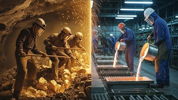 How Gold & Silver Are Made