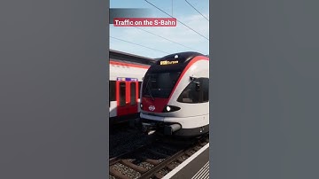 Traffic on the S-Bahn Zentralschweiz #tsw3 #trainsim #gaming #sbahn #switzerland #trainspotting