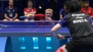 Burning 🔥 Incredible Hot Match ‼️ FELIX LEBRUN VS WANG CHUQIN