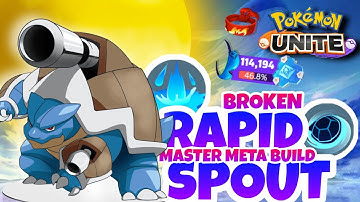 Make It Rain Enemies Tears With This Broken Rapid Spout Meta Build of *BLASTOISE* in Master Rank!!!