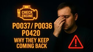 Why P0037, P0036 & P0420 Codes KEEP Coming Back (Permanent Fix!)
