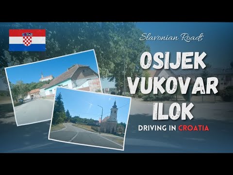 Vožnja Slavonijom i Srijemom: Od Osijeka do Iloka preko Vukovara