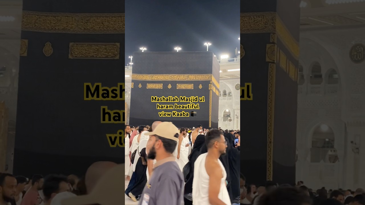 Mashallah Masjid ul haram beautiful view Kaaba 🕋 