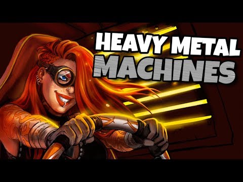 Grátis na Steam! Explosões e Carros | Heavy Metal Machine | Gameplay em Português PT-BR