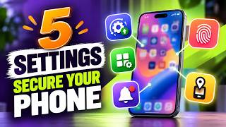 5 Smartphone Security Settings You Should Change TODAY! 📱