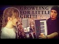 КАК ЗАСТАВИТЬ МАЛЕНЬКУЮ ДЕВОЧКУ КРИЧАТЬ??? GROWLING FOR LITTLE GIRL!