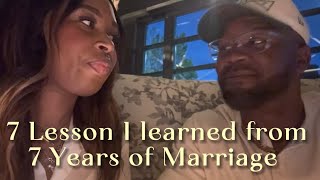 7 Lessons I Learned from 7 Years of Marriage + Weekly. Vlog