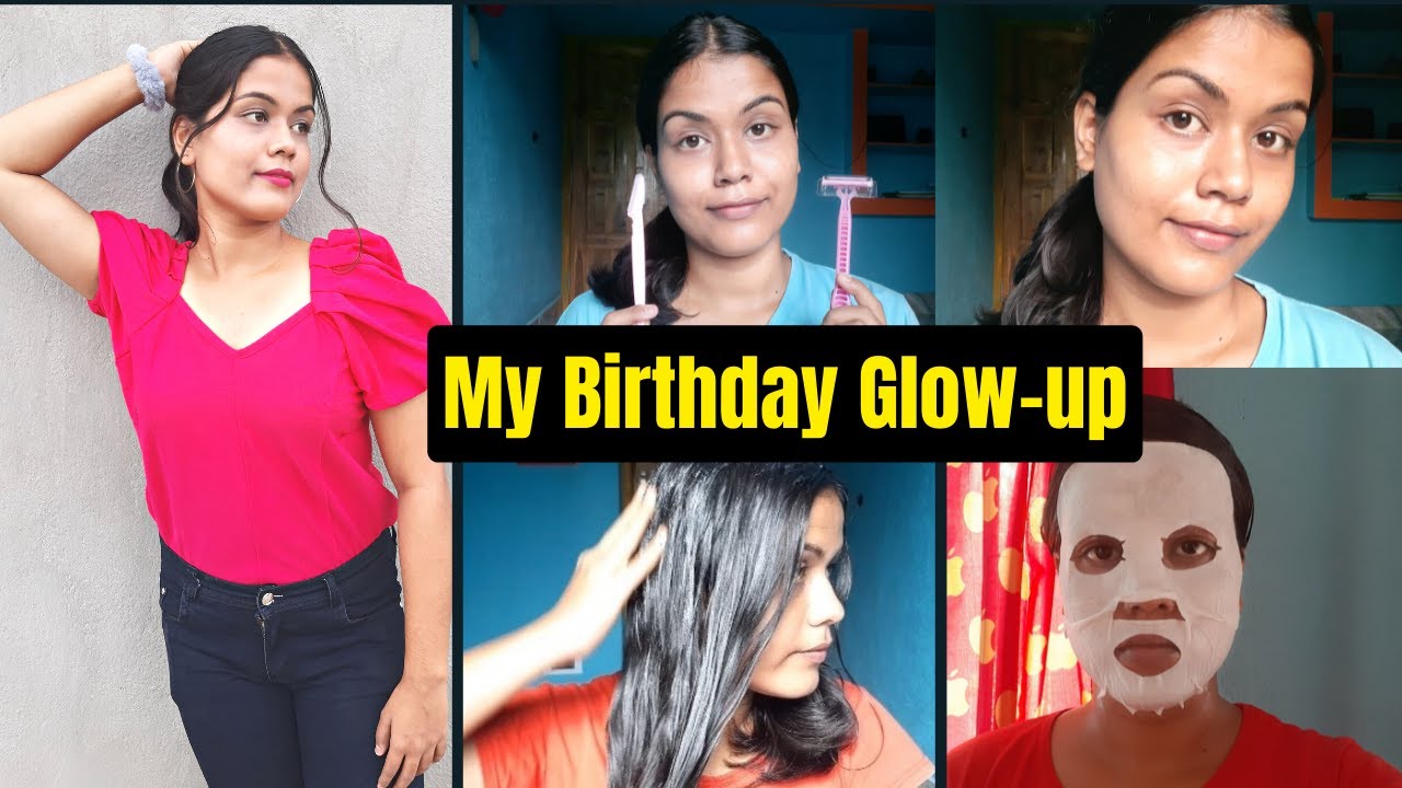 My 20th Birthday Glow-up At Home || Transformation  || Thorasa Payar Khudkovi Karo ❤ 