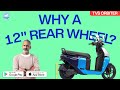 Why a 12" rear wheel on TVS Orbiter? | #MotorIncClips