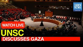 🔴LIVE: UN Security Council Debates On Gaza | DAWN News English
