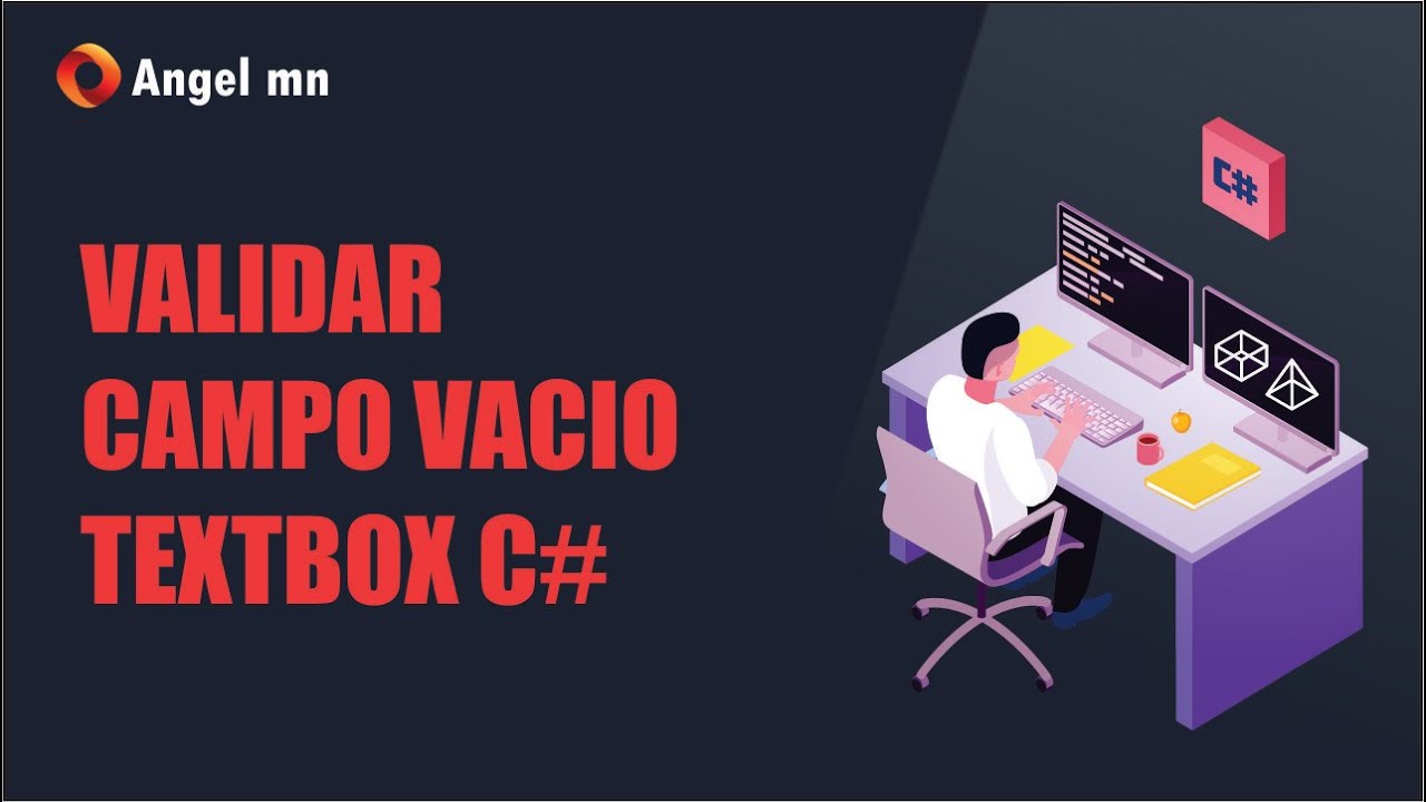 Como validar campo vacío de un Textbox en c# Framework.NET - YouTube