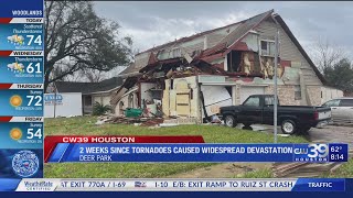 Two weeks since devastating tornadoes