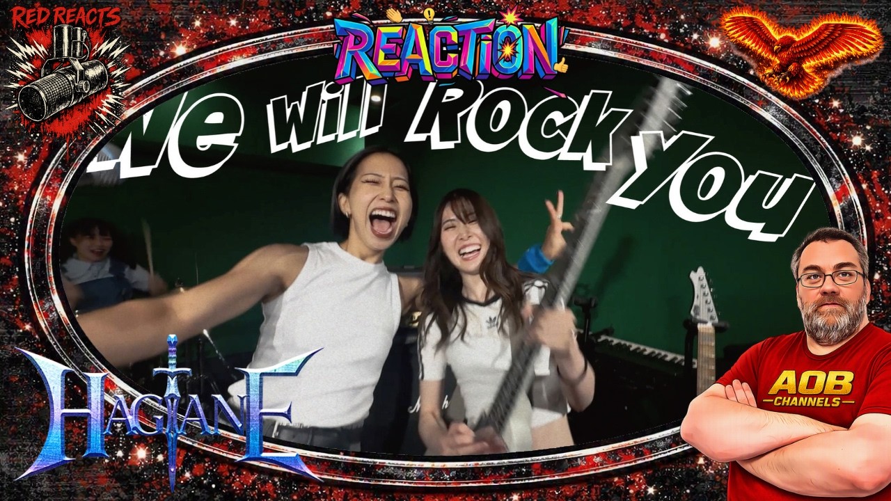 Red Reacts | Reaction To HAGANE | We Will Rock You (Queen)