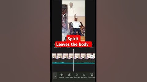 How to make Your Spirit or Ghost leave the body/Capcut #CapCutTutorial #GhostEffect