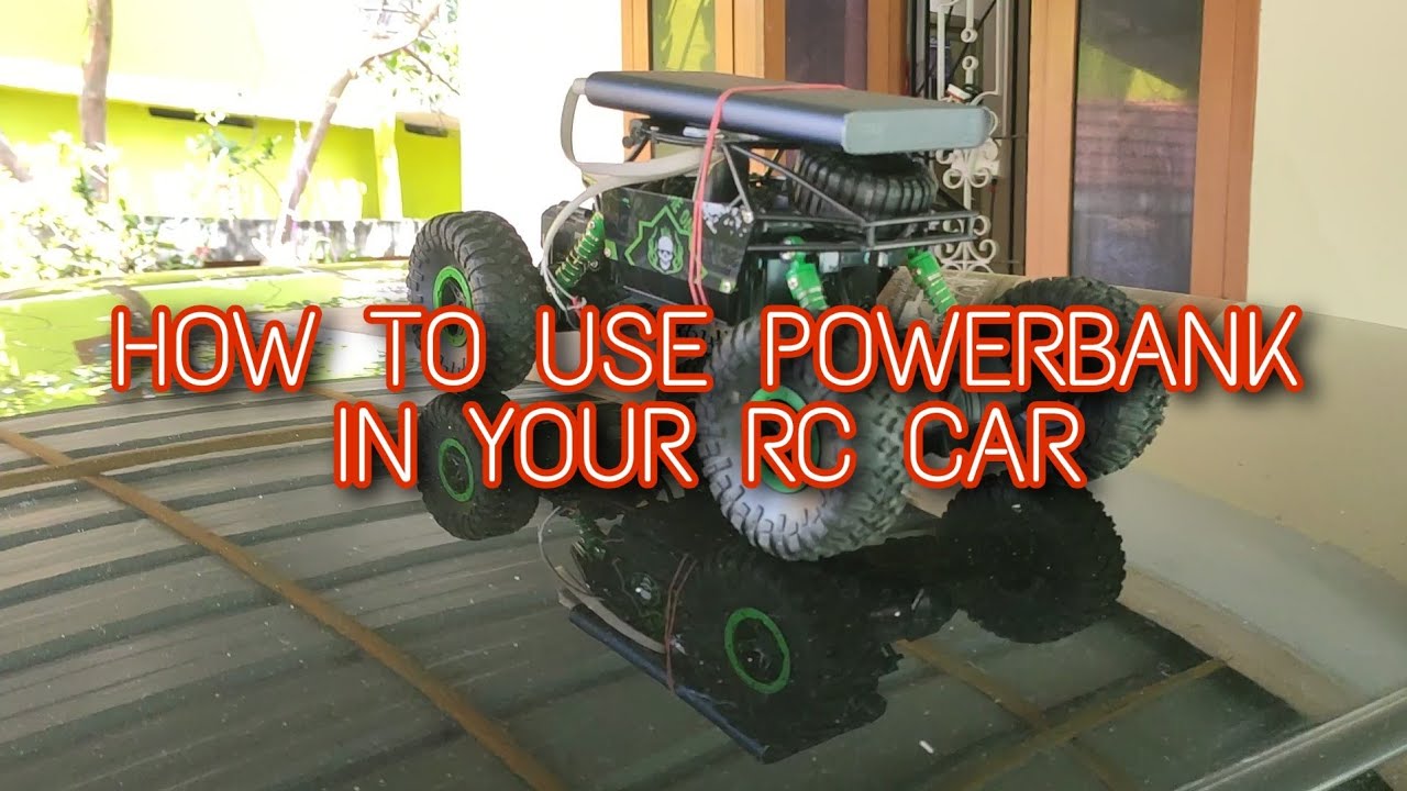 RC Car battery to power bank convertion YouTube
