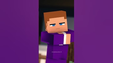 wo xing shi Minecraft but Alex and Steve do it (part 2) 😊 #shorts