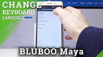 How to Change Keyboard Language in BLUBOO Maya – Switch Keyboard
