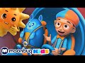 Estornudo -  @BlippiEspanol | Blippi Wonders | Caricaturas para niños