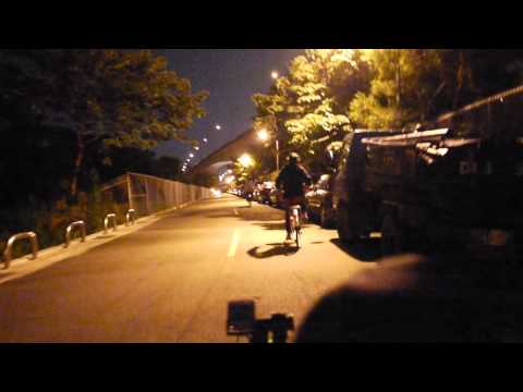 動力三輪斜躺車同學會.2012.11.19.與兄嫂夜騎.