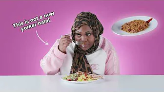 Muslims Try Each Other's NYC Style Halal Plates feat. Onijah Robinson