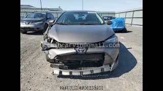 2T1BURHE7JC046790 - Toyota COROLLA 2018