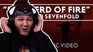 LITERALLY FIRE! Avenged Sevenfold - Shepherd Of Fire (REACTION) | iamsickflowz