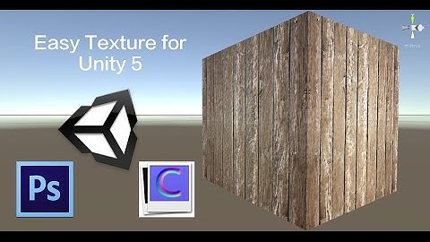 Easy Wood Texture for Unity5 using Photoshop and CrazyBump Tutorial