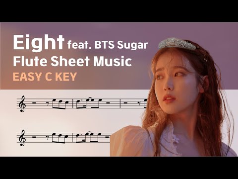 Eight (Flute Sheet Music Easy) - IU 아이유