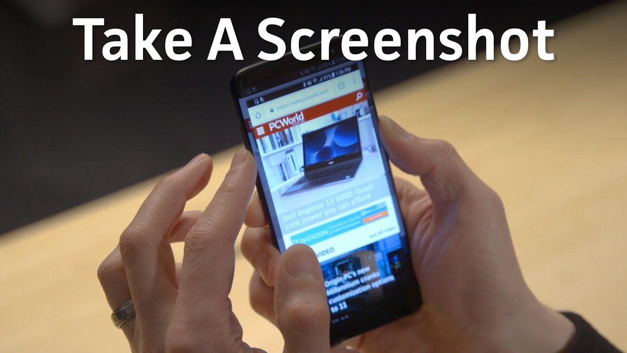 gøre det muligt for have tillid rygrad 3 Ways to take a screenshot on Android - YouTube