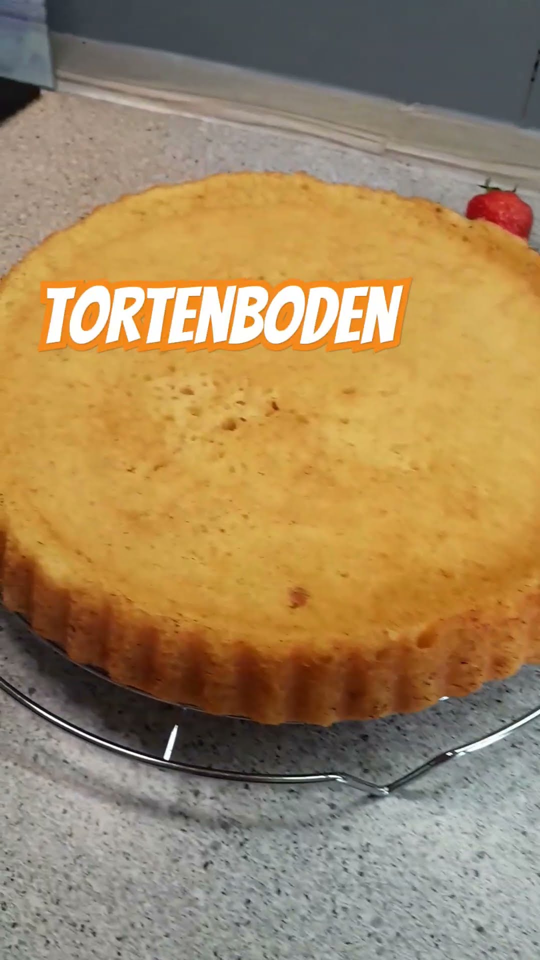 schneller, leckerer Tortenboden aus Rührteig 🥰 - YouTube