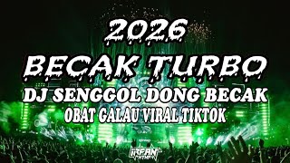 DJ BOXING MEDAN BECAK TURBO!! DJ SENGGOL DONG FULL BASS REMIX VIRAL TIKTOK TERBARU 2026