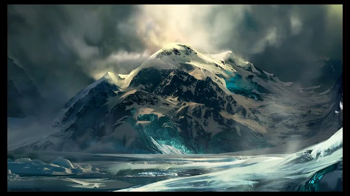 Glacial Mountain Concept Art