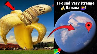 👉🥶I Found very biggest Banana 🍌#googlemaps #googleearth