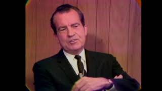 Dick Kay interviews Richard M. Nixon Feb. 5 1968