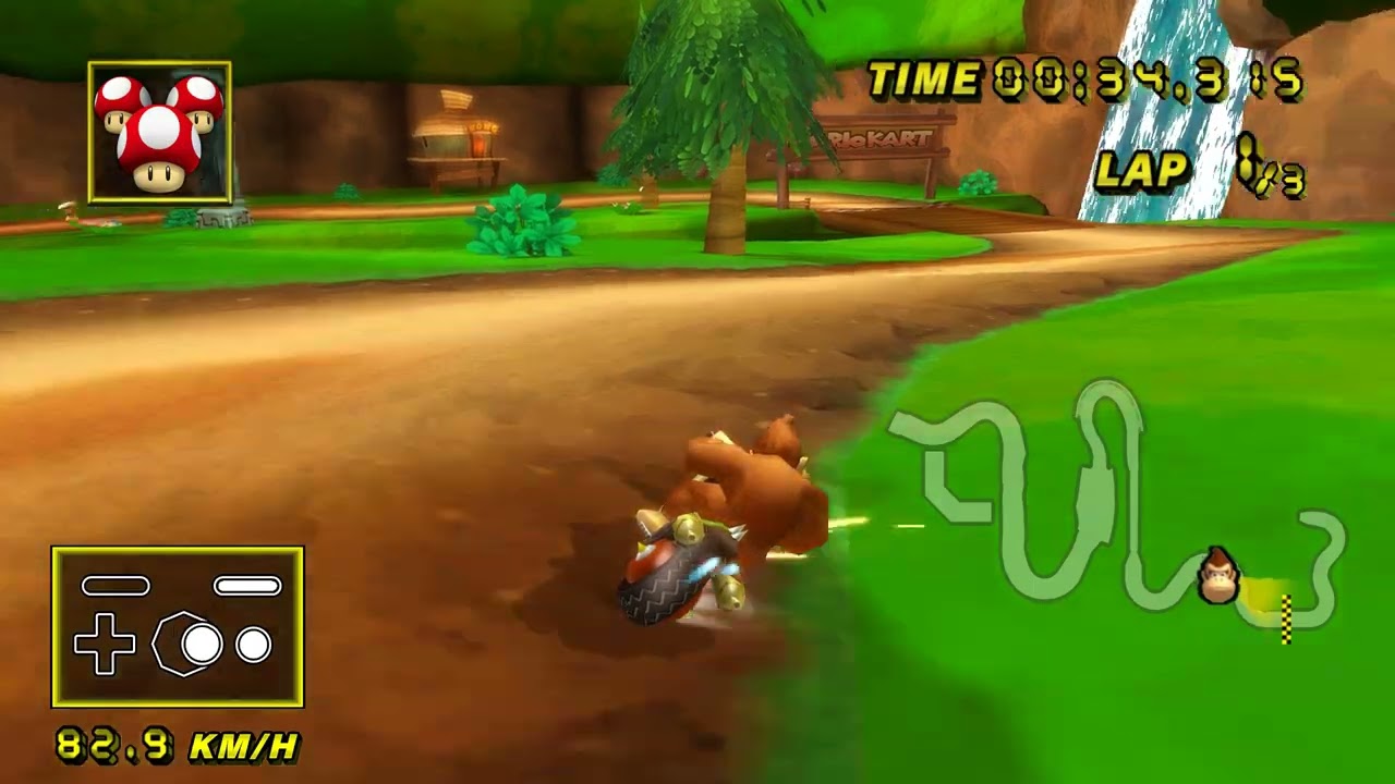 【CTGP Expert Staff Ghost】 DK Jungle Tour - 