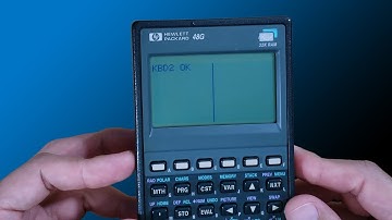 HP 48G Keyboard Scan Lines Test KBD2 Gaak