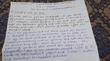 Ncert class 8th English Chapter 2 ll The tsunami ll Solved questions ll