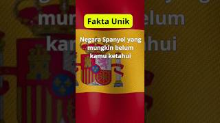 Fakta Unik Negara Spanyol 🇪🇸 #shorts #faktaunik