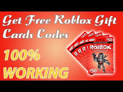 Roblox Robux Gift Card Give Away Code Is In The Video Youtube - free roblox card codes live 2018