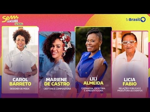 🔴 SEM CENSURA RECEBE LILI ALMEIDA, MARIENE DE CASTRO, CAROL BARRETO E LICIA FABIO