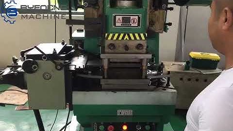 TDF corner punching machine