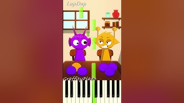 Color Change Simon and Durple (Incredibox Sprunki) Piano Tutorial