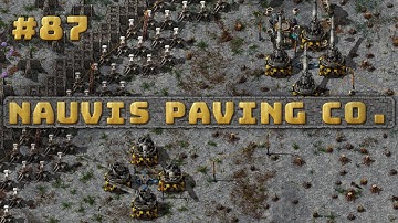 Pave Nauvis, Put up a Factory #87 - Artillery - Factorio Space Exploration